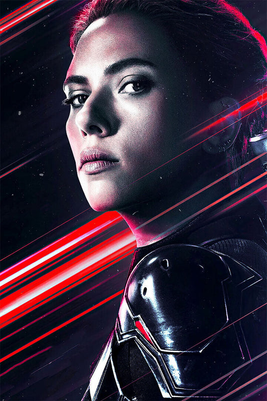 Black Widow Movie Action Adventure Excitement Poster Wall Art Print Home Wall Decor - xonomax