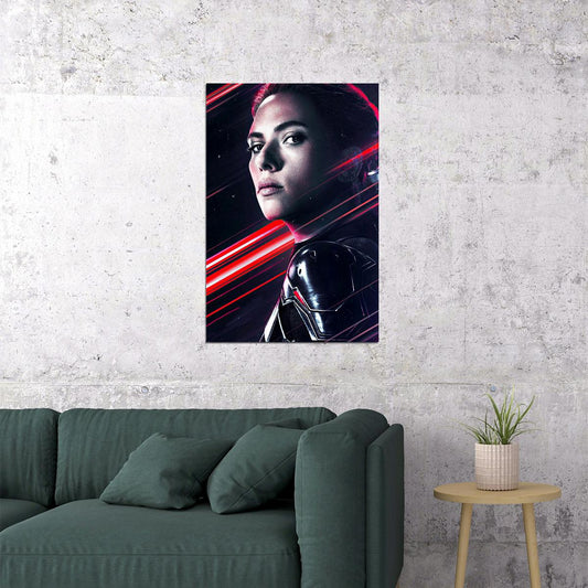 Black Widow Movie Action Adventure Excitement Poster Wall Art Print Home Wall Decor - xonomax