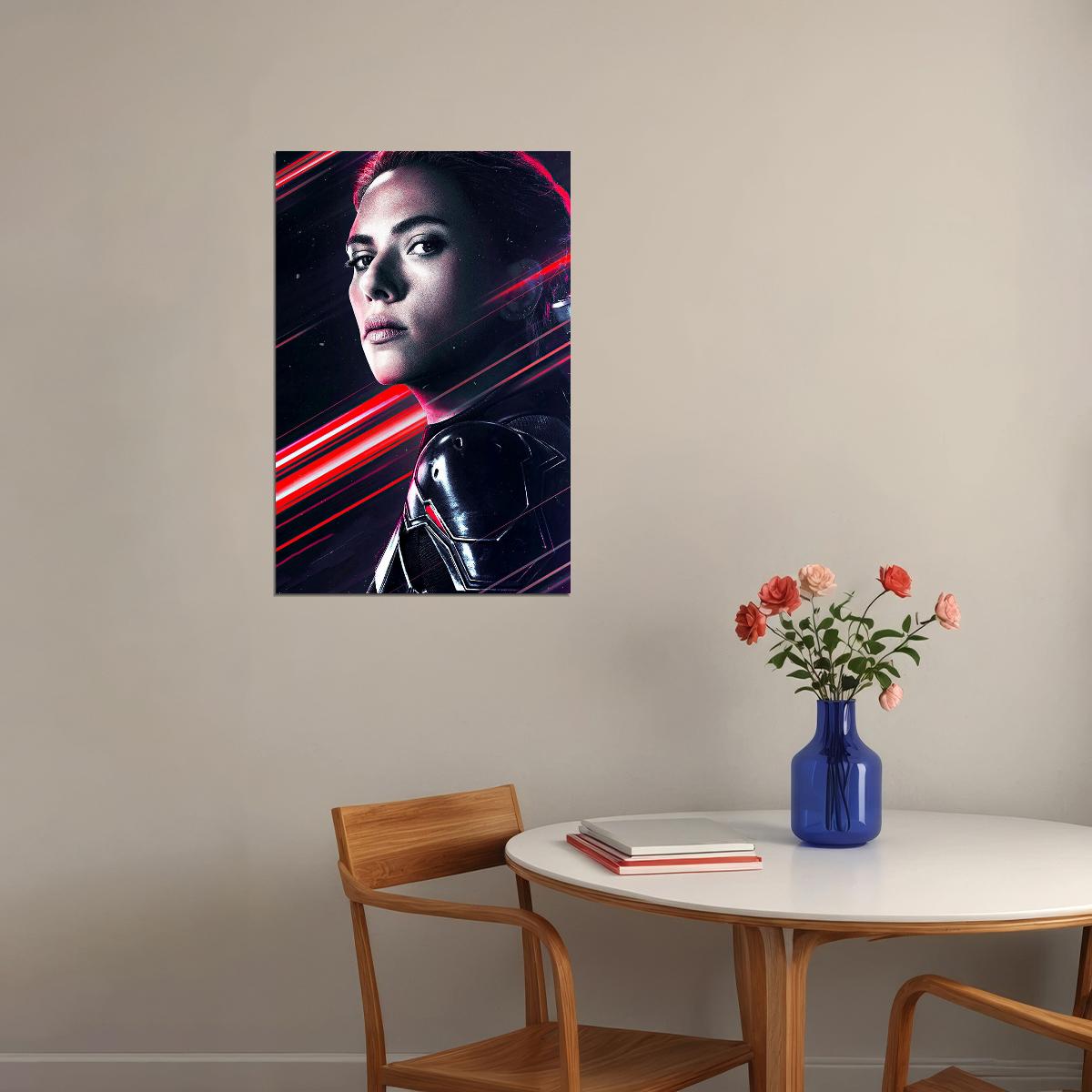 Black Widow Movie Action Adventure Excitement Poster Wall Art Print Home Wall Decor - xonomax