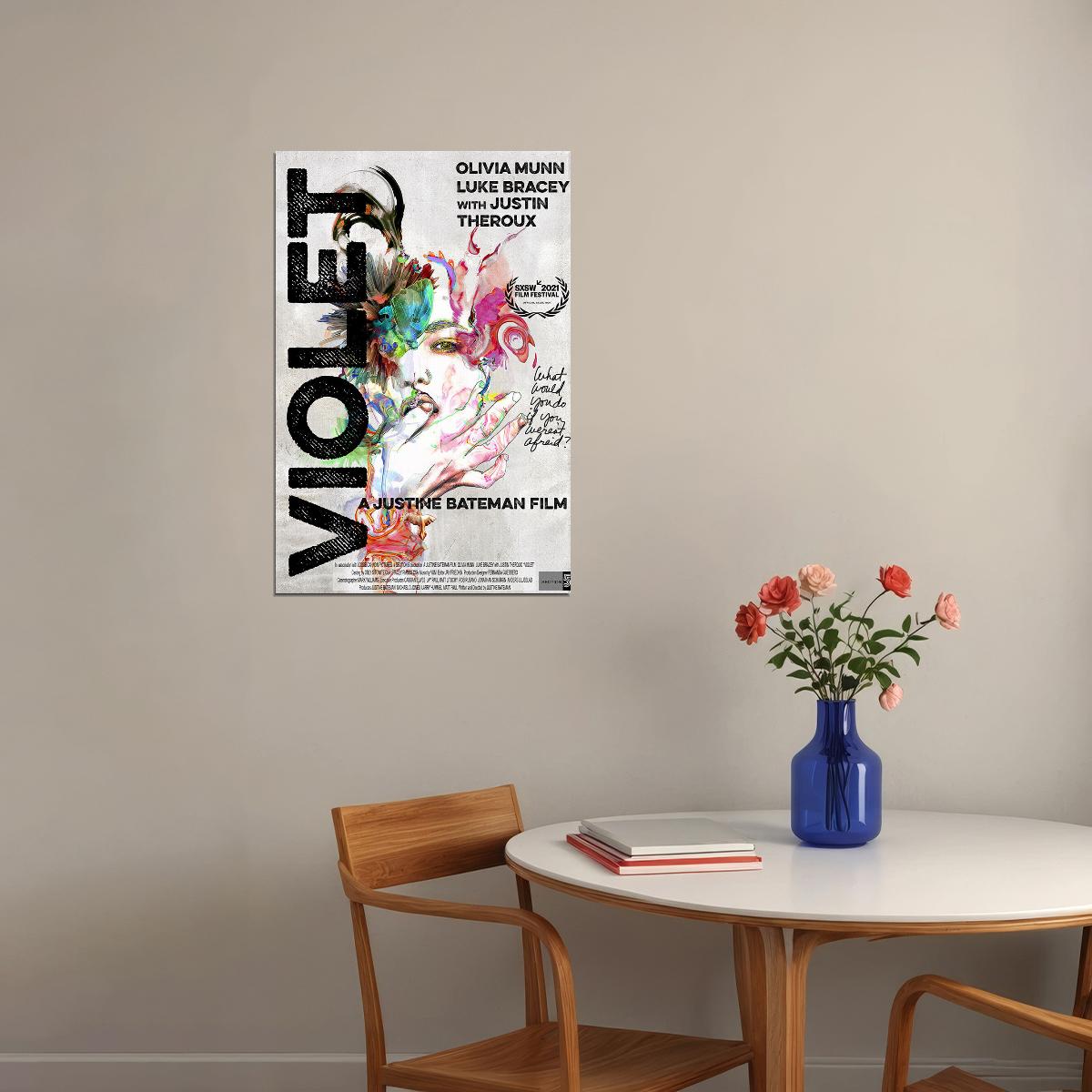 Violet Movie Drama Adventure Poster Wall Art Print Home Wall Decor - xonomax