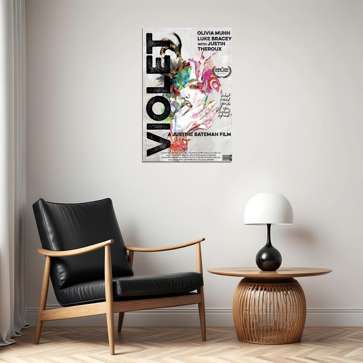 Violet Movie Drama Adventure Poster Wall Art Print Home Wall Decor - xonomax