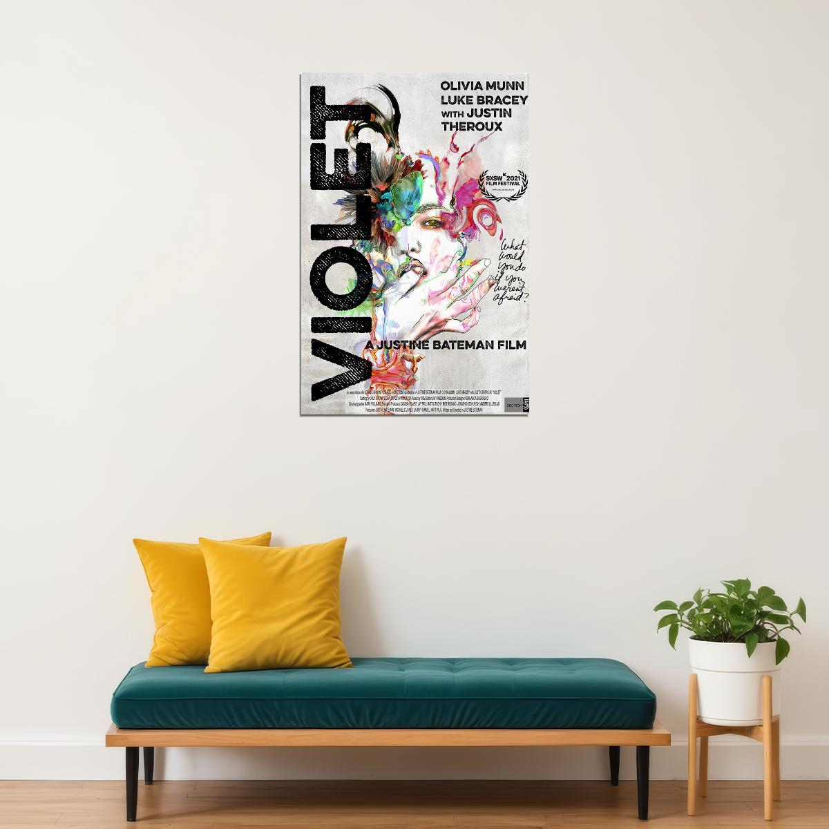 Violet Movie Drama Adventure Poster Wall Art Print Home Wall Decor - xonomax
