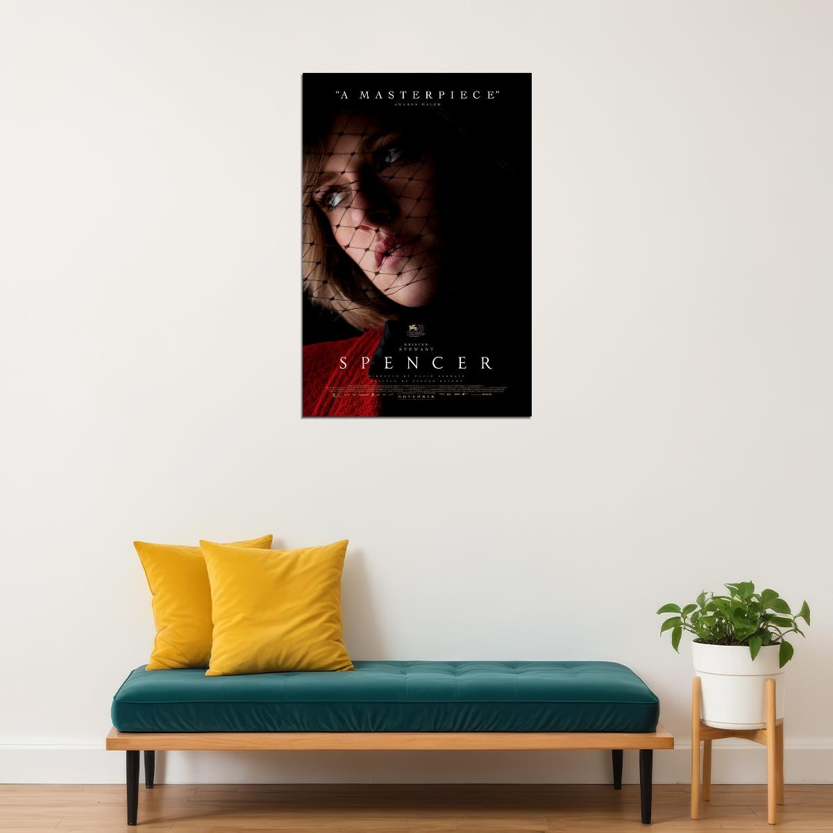 Spencer Movie Biography Family Drama Poster Wall Art Print Home Wall Decor - xonomax
