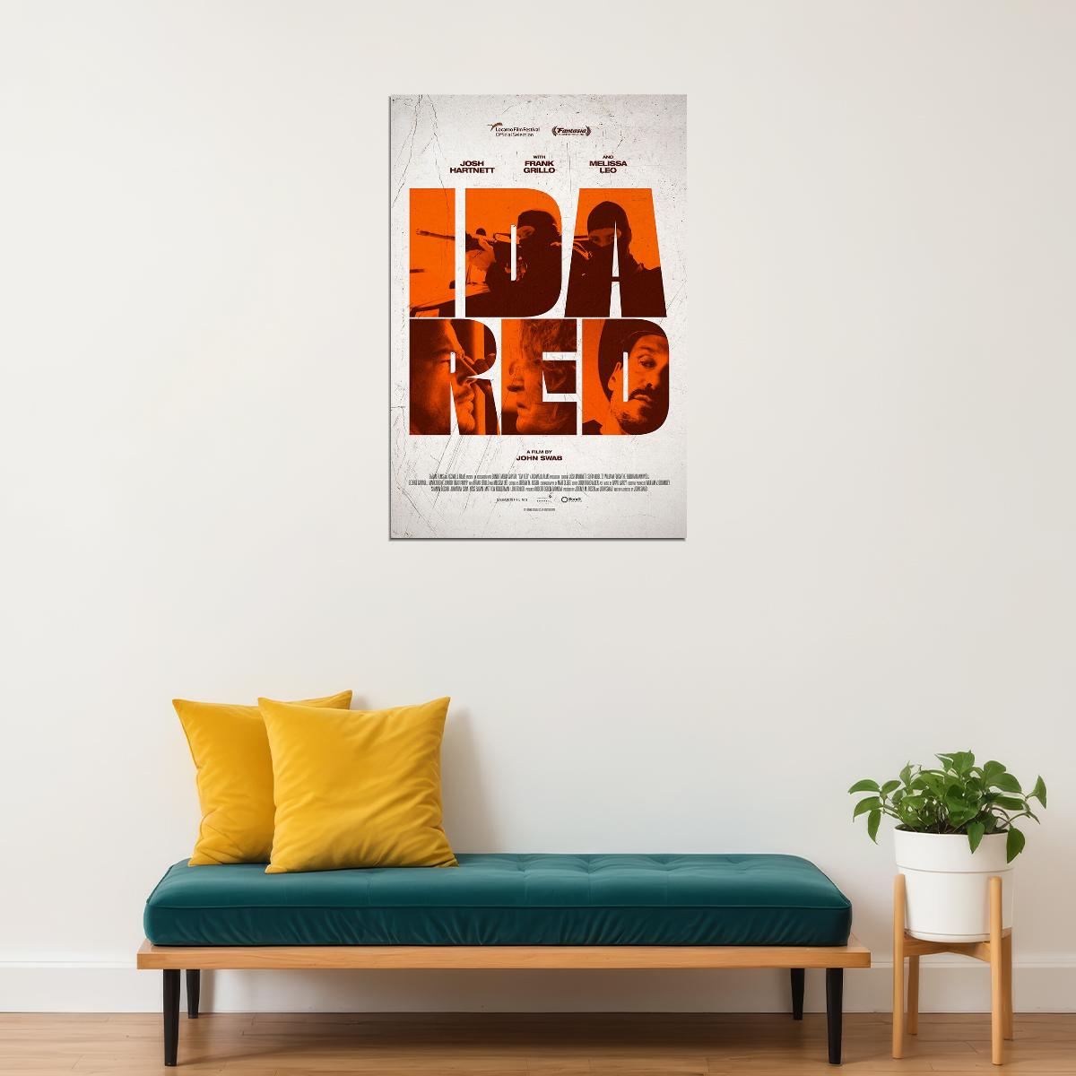 Ida Red Movie Action Thriller Excitement Poster Wall Art Print Home Wall Decor - xonomax
