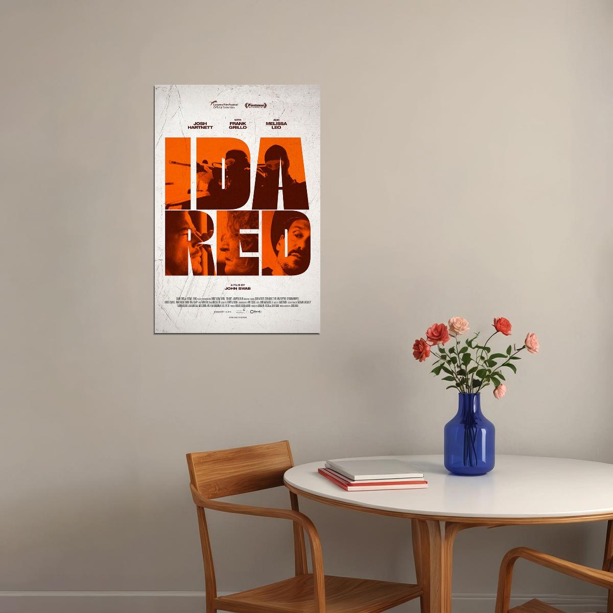 Ida Red Movie Action Thriller Excitement Poster Wall Art Print Home Wall Decor - xonomax
