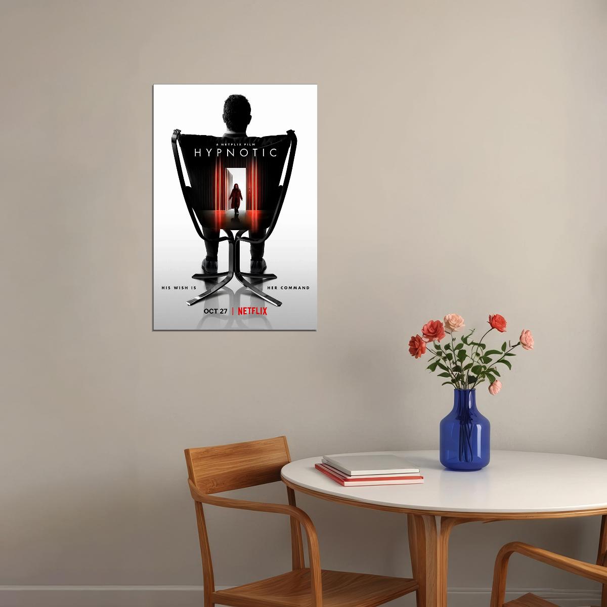 Hypnotic Movie Mystery Thriller Poster Wall Art Print Home Wall Decor - xonomax