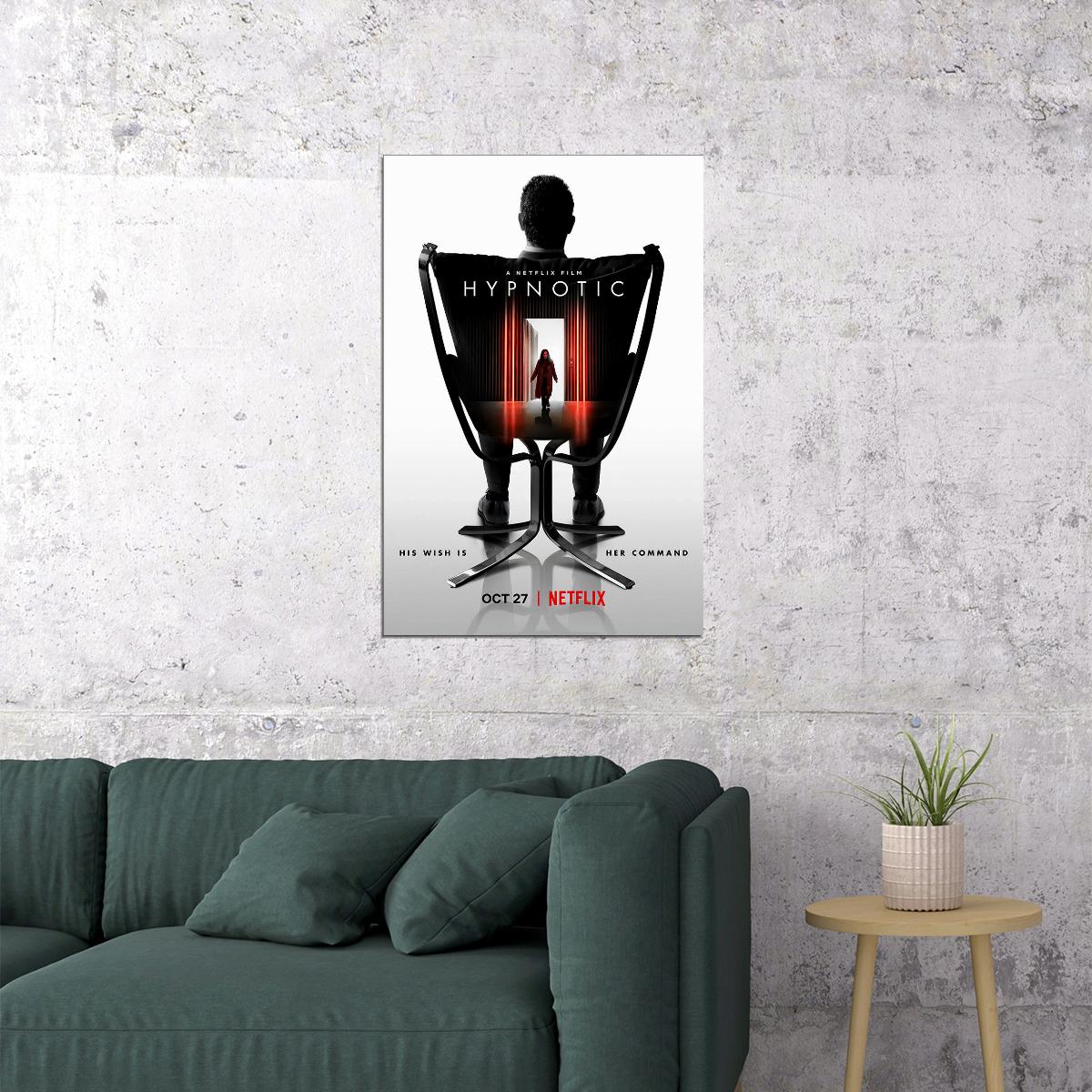 Hypnotic Movie Mystery Thriller Poster Wall Art Print Home Wall Decor - xonomax