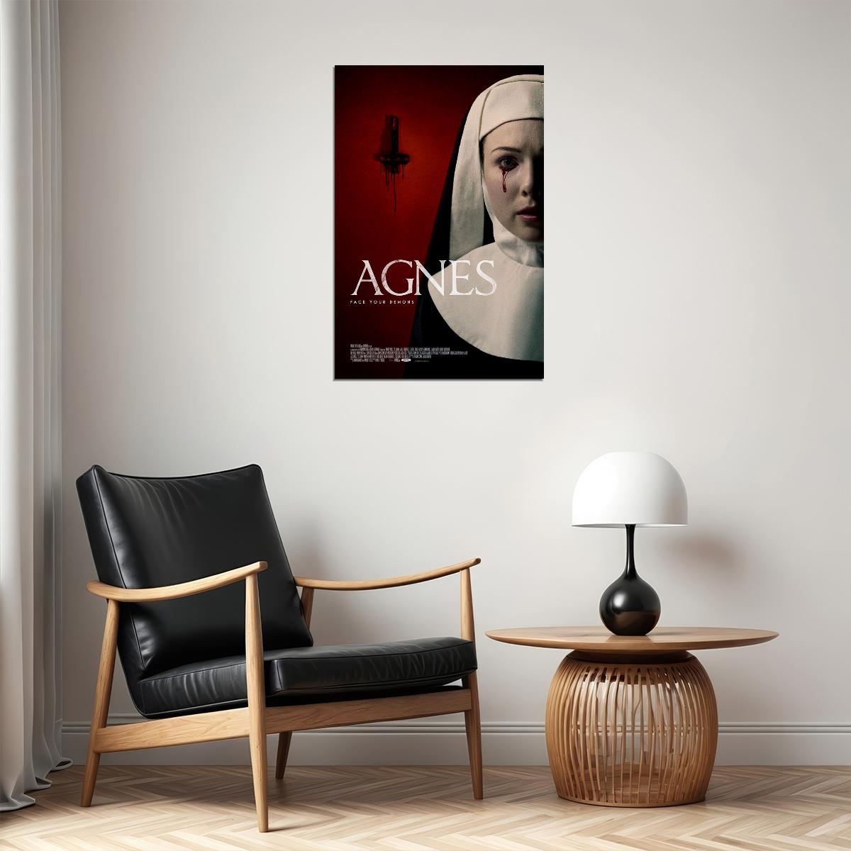 Agnes Movie Drama Horror Action Thriller Poster Wall Art Print Home Wall Decor - xonomax