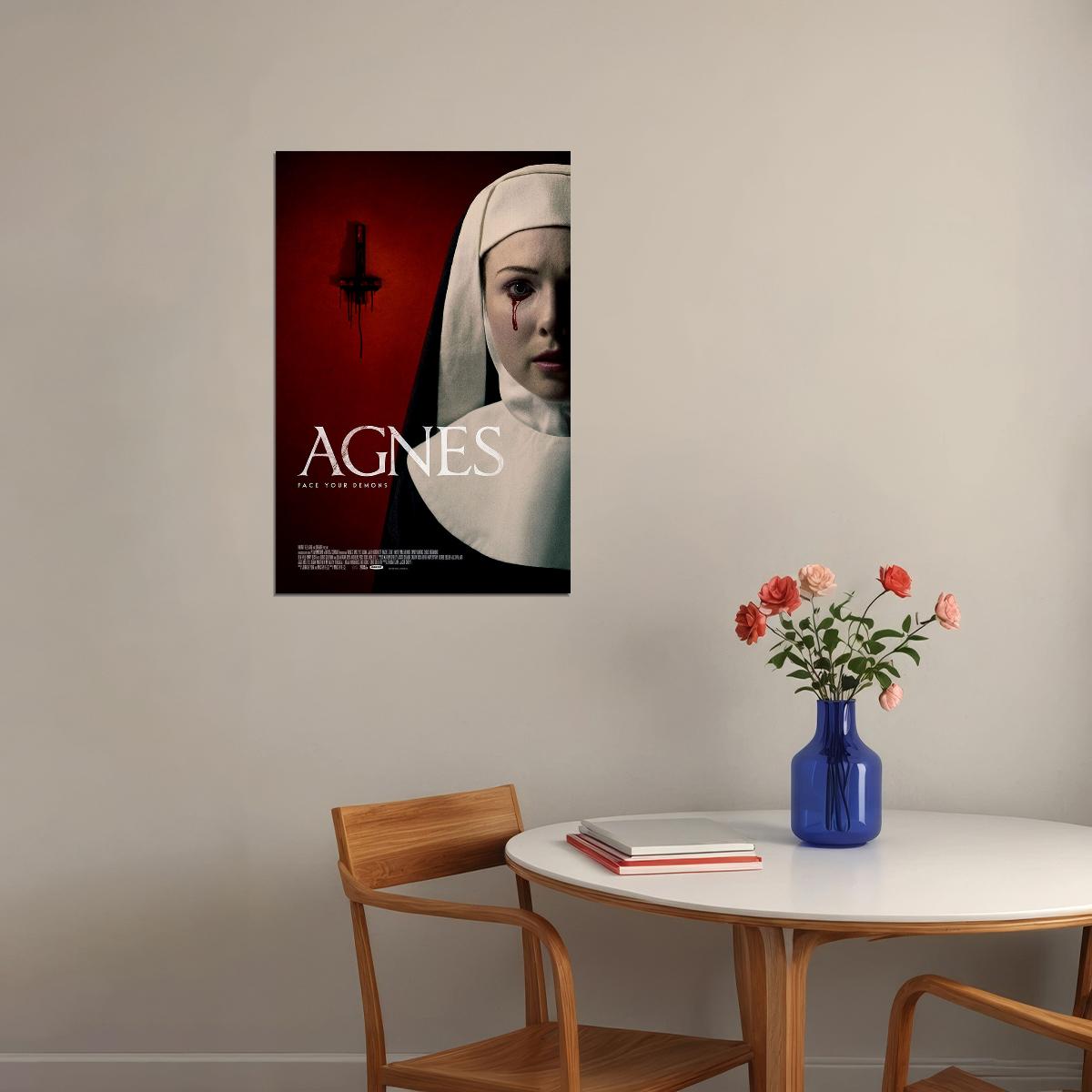 Agnes Movie Drama Horror Action Thriller Poster Wall Art Print Home Wall Decor - xonomax