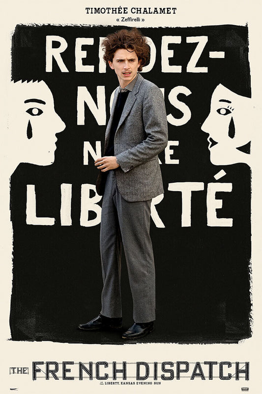 The French Dispatch Movie Comedy Drama Romantic Poster Wall Art Print Home Wall Decor - xonomax