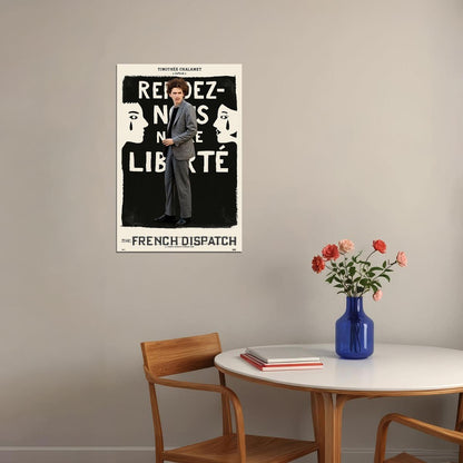 The French Dispatch Movie Comedy Drama Romantic Poster Wall Art Print Home Wall Decor - xonomax