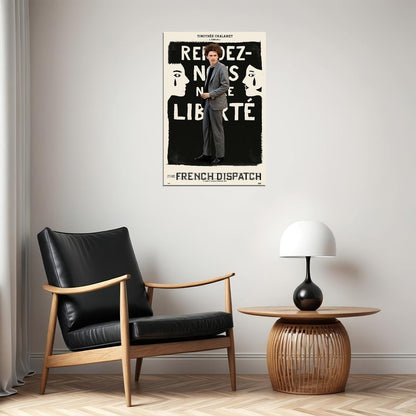 The French Dispatch Movie Comedy Drama Romantic Poster Wall Art Print Home Wall Decor - xonomax