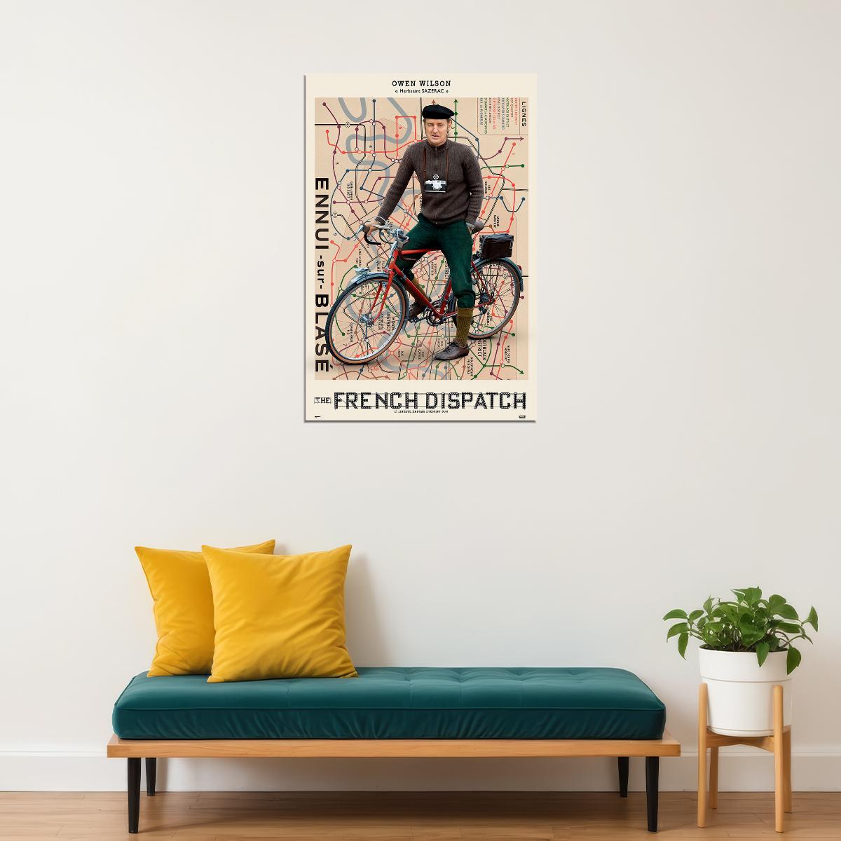 The French Dispatch Movie Drama Comedy Romantic Poster Wall Art Print Home Wall Decor - xonomax