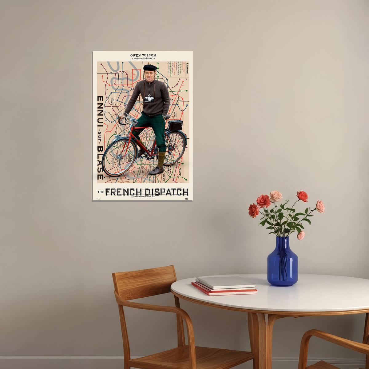 The French Dispatch Movie Drama Comedy Romantic Poster Wall Art Print Home Wall Decor - xonomax