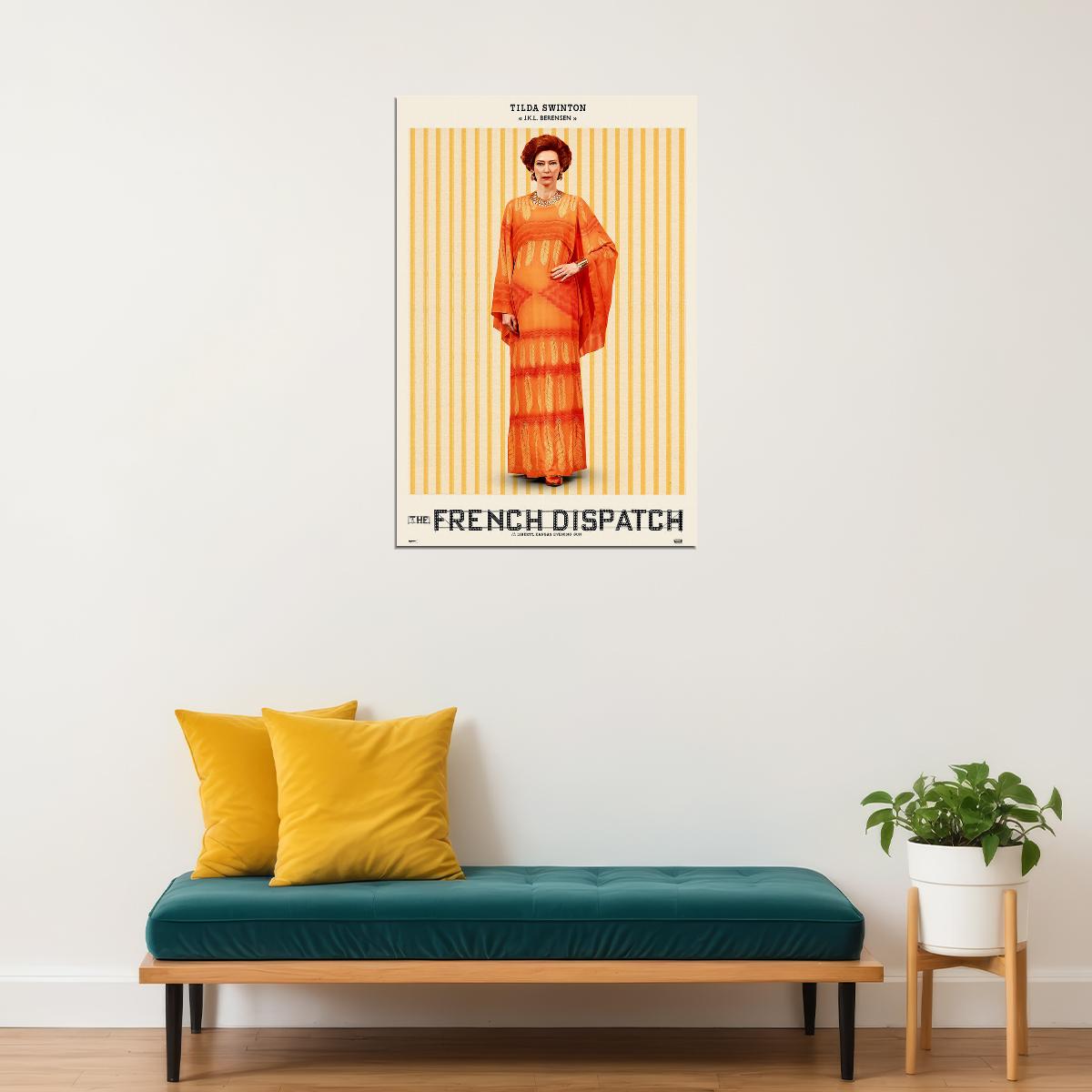 The French Dispatch Movie Drama Romantic Comedy Poster Wall Art Print Home Wall Decor - xonomax