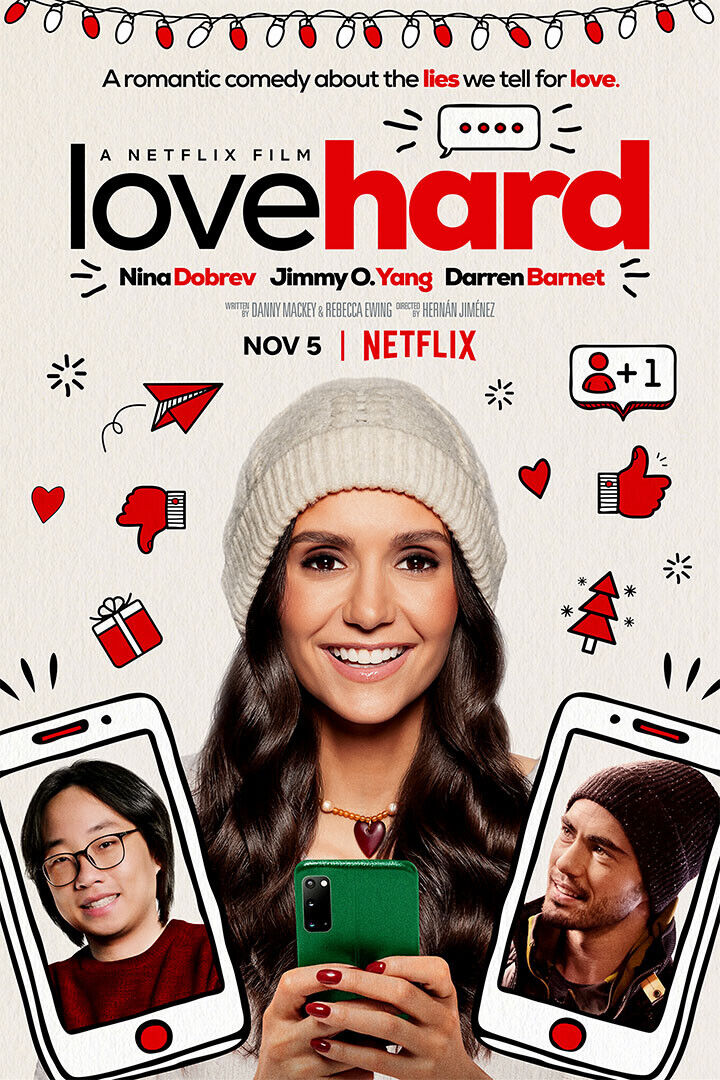 Love Hard Movie Comedy Romantik Poster Wall Art Print Home Wall Decor - xonomax