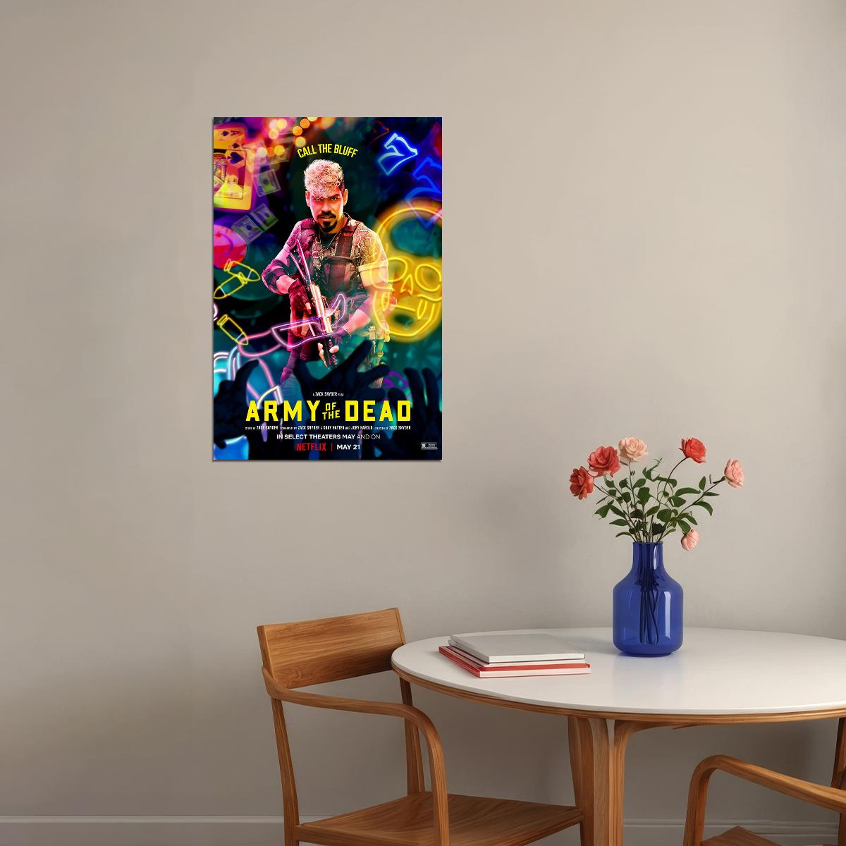 Army Of The Dead Movie Crime Horror Adventure Poster Wall Art Print Home Wall Decor - xonomax
