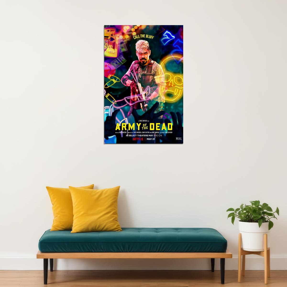 Army Of The Dead Movie Crime Horror Adventure Poster Wall Art Print Home Wall Decor - xonomax