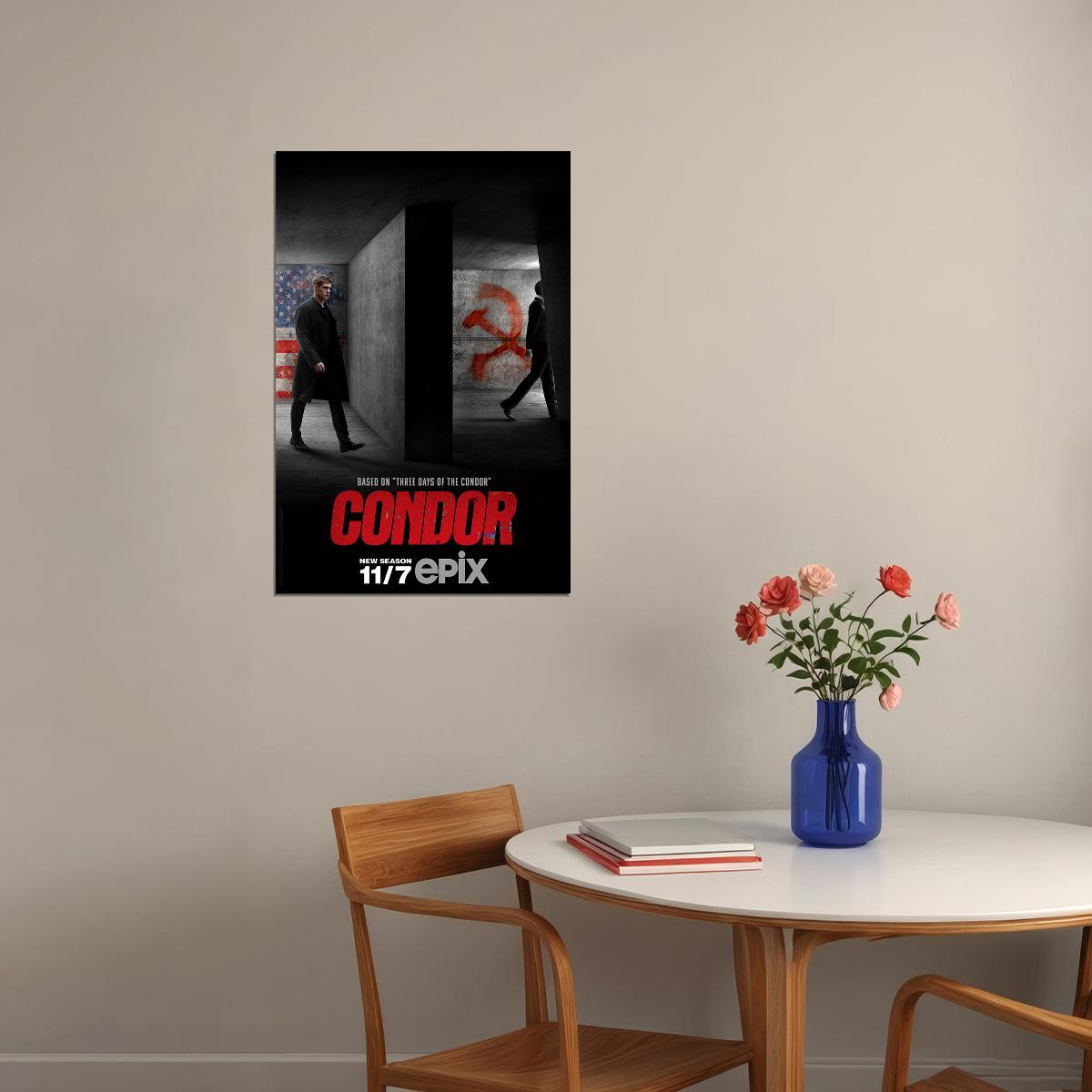Condor Movie Drama Action Thriller Poster Wall Art Print Home Wall Decor - xonomax