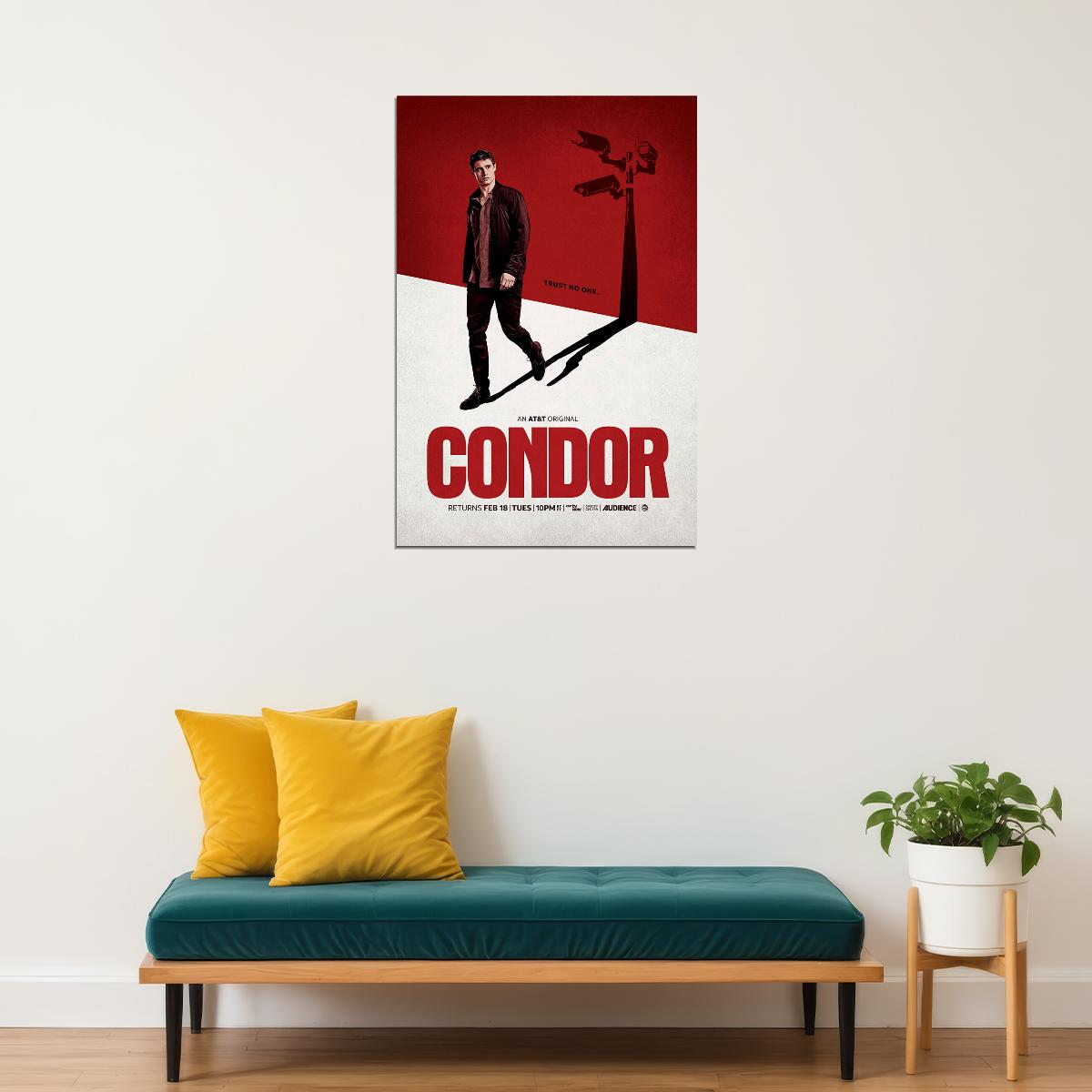 Condor Movie Thriller Drama Action Poster Wall Art Print Home Wall Decor - xonomax