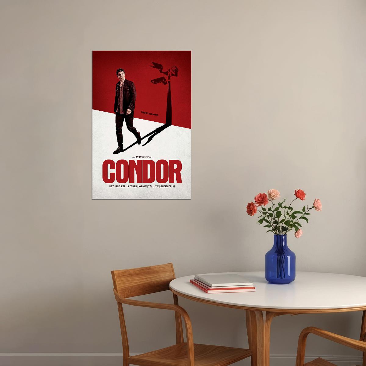 Condor Movie Thriller Drama Action Poster Wall Art Print Home Wall Decor - xonomax