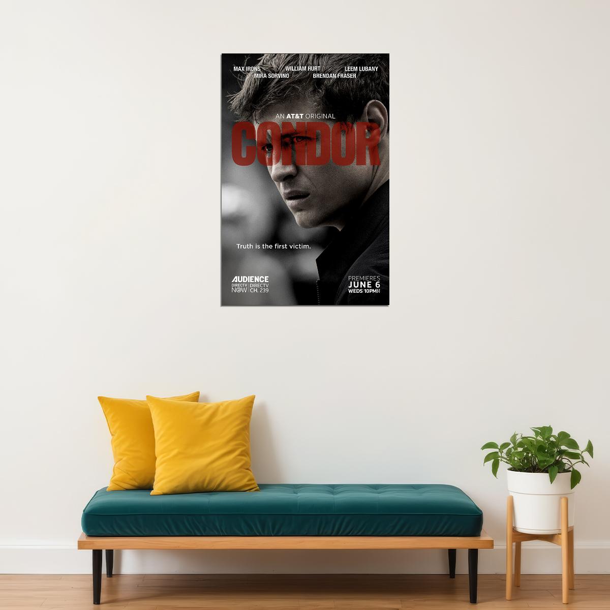 Condor Movie Action Thriller Drama Poster Wall Art Print Home Wall Decor - xonomax
