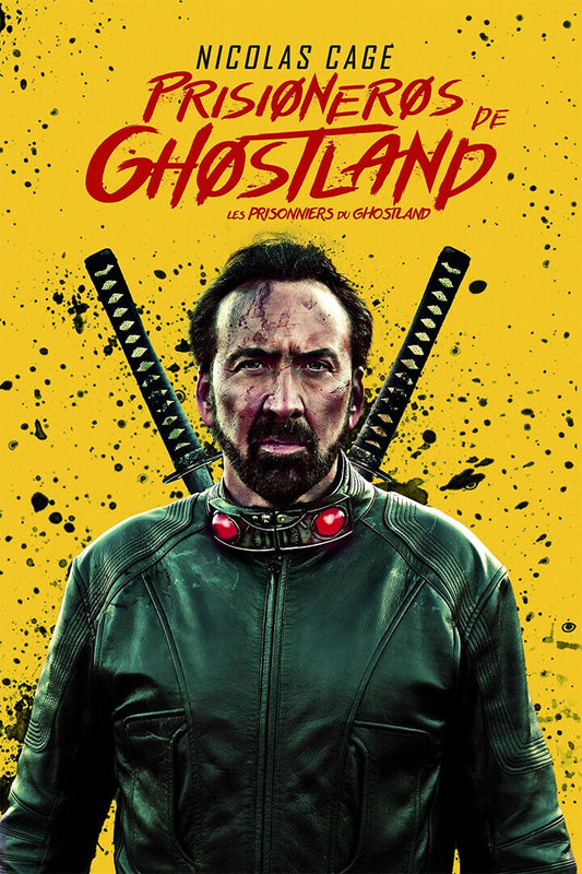 Prisoners Of The Ghostland Movie Thriller Poster Wall Art Print Home Wall Decor - xonomax