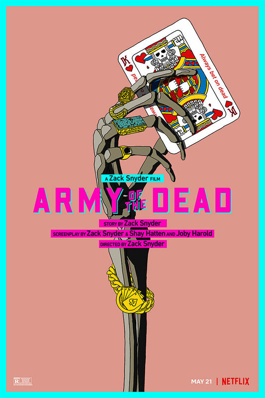 Army Of The Dead Full Character Movie Horror Poster Wall Art Print Home Wall Decor - xonomax