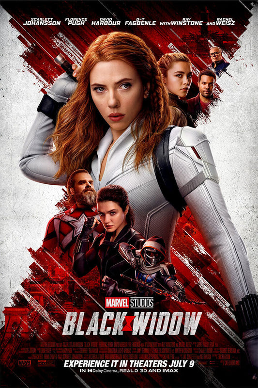 Black Widow Movie Excitement Action Poster Wall Art Print Home Wall Decor - xonomax