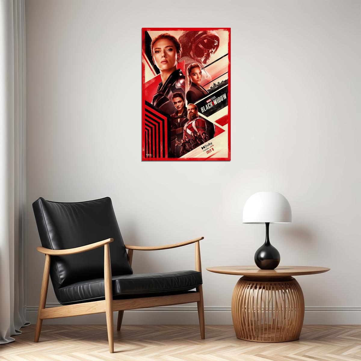 Black Widow Movie Family Action Superhero Drama Poster Wall Art Print Home Wall Decor - xonomax