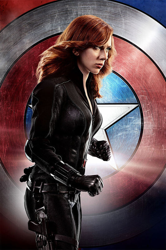 Black Widow Movie Action Adventure Excitement Poster Wall Art Print Home Wall Decor - xonomax