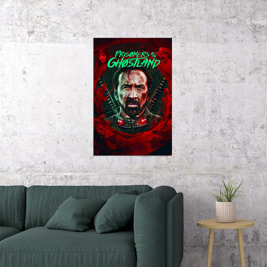 Prisoners Of The Ghostland Movie Thriller Action Poster Wall Art Print Home Wall Decor - xonomax