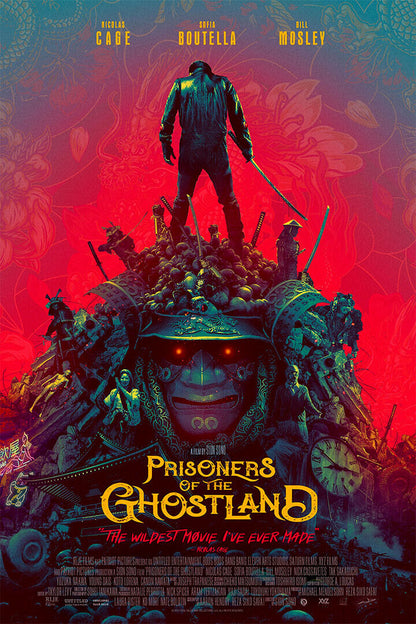 Prisoners Of The Ghostland Movie Science Fiction Poster Wall Art Print Home Wall Decor - xonomax