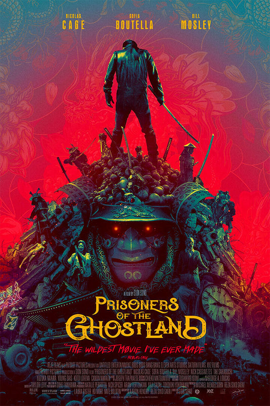 Prisoners Of The Ghostland Movie Science Fiction Poster Wall Art Print Home Wall Decor - xonomax