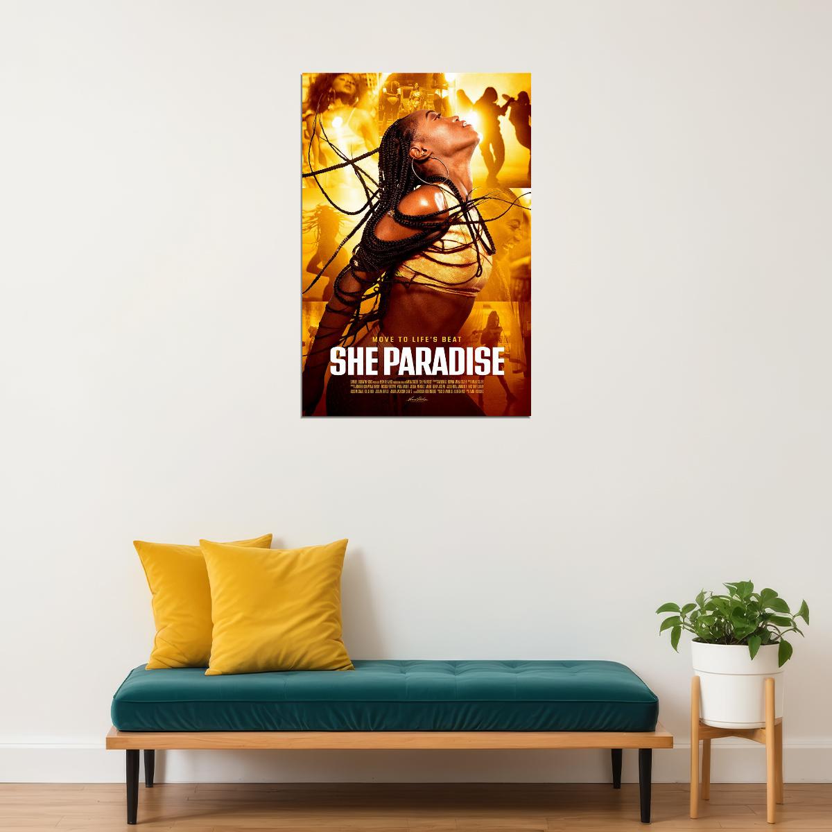 She Paradise Movie Drama Young Girl Poster Wall Art Print Home Wall Decor - xonomax