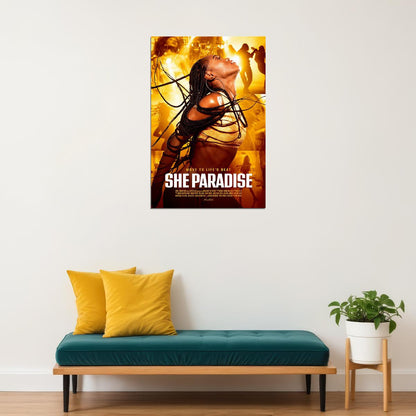 She Paradise Movie Drama Young Girl Poster Wall Art Print Home Wall Decor - xonomax