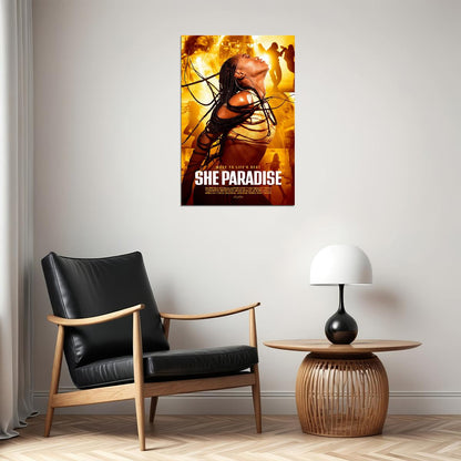 She Paradise Movie Drama Young Girl Poster Wall Art Print Home Wall Decor - xonomax