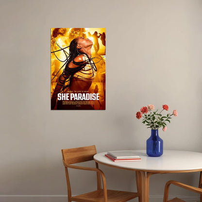 She Paradise Movie Drama Young Girl Poster Wall Art Print Home Wall Decor - xonomax
