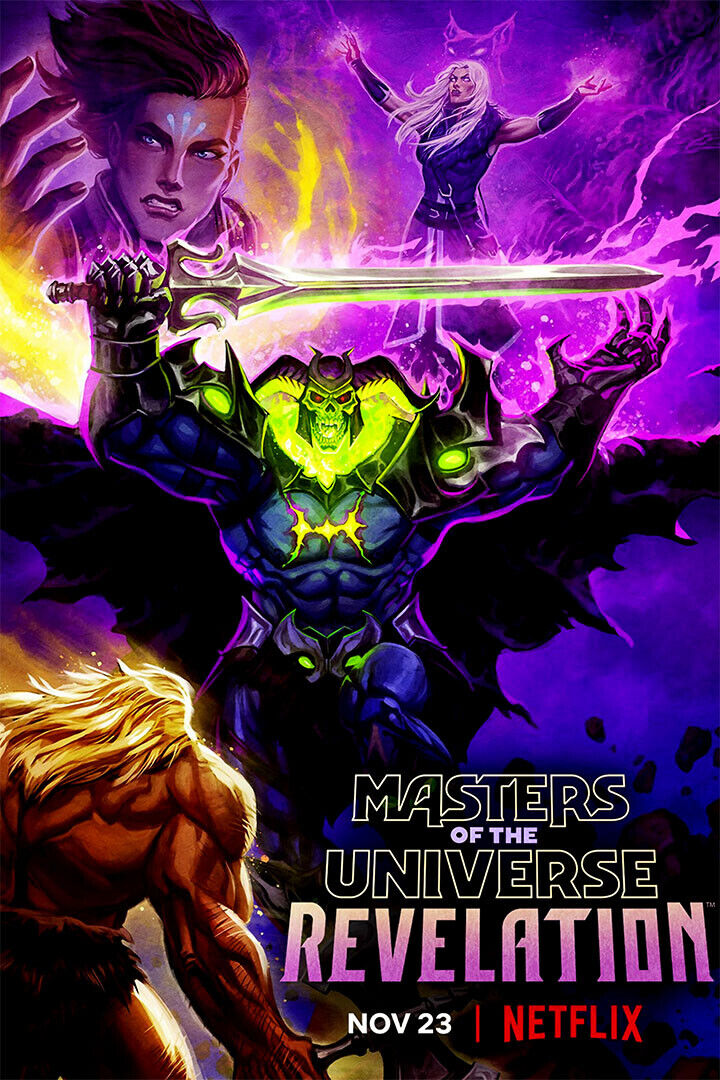 Masters Of The Universe Revelation Movie Action Poster Wall Art Print Home Wall Decor - xonomax