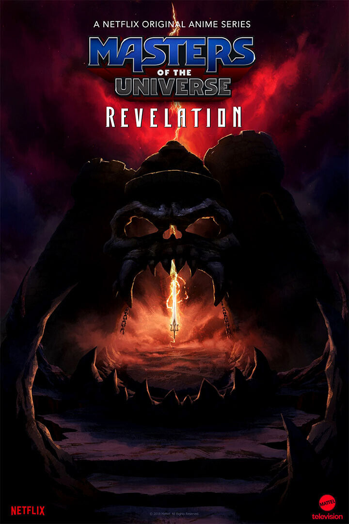 Masters Of The Universe Revelation Movie Poster Wall Art Print Home Wall Decor - xonomax