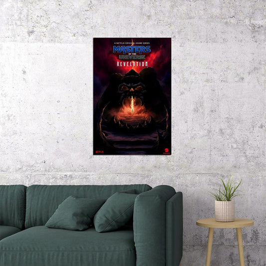 Masters Of The Universe Revelation Movie Poster Wall Art Print Home Wall Decor - xonomax