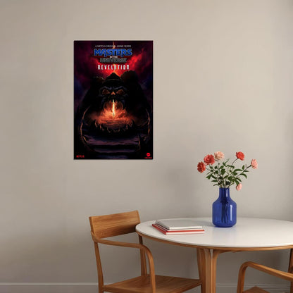 Masters Of The Universe Revelation Movie Poster Wall Art Print Home Wall Decor - xonomax