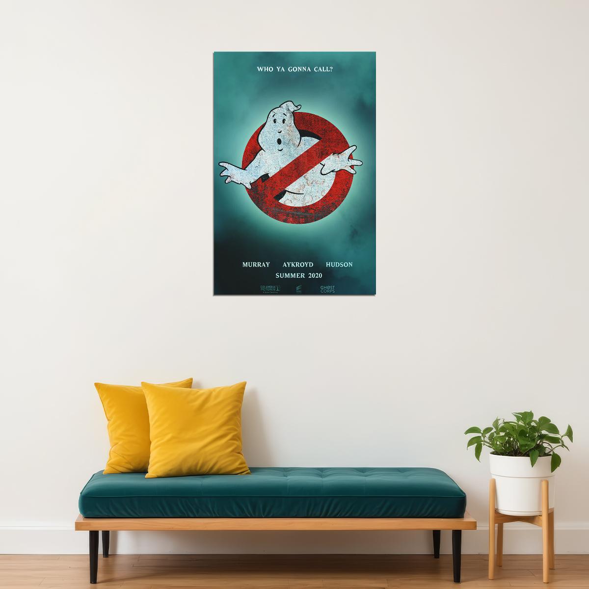 Ghostbusters Afterlife Movie Adventure Comedy Fantasy Poster Wall Art Print Home Wall Decor - xonomax