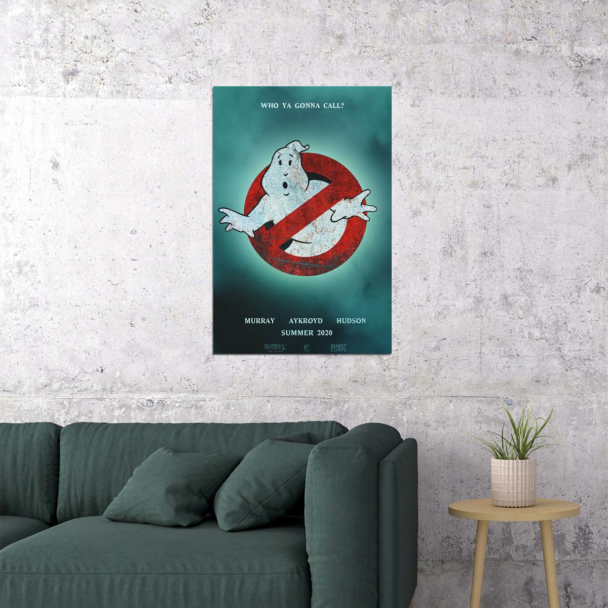 Ghostbusters Afterlife Movie Adventure Comedy Fantasy Poster Wall Art Print Home Wall Decor - xonomax