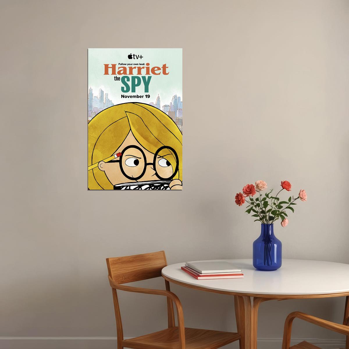 Harriet The Spy Movie Animation Action Poster Wall Art Print Home Wall Decor - xonomax