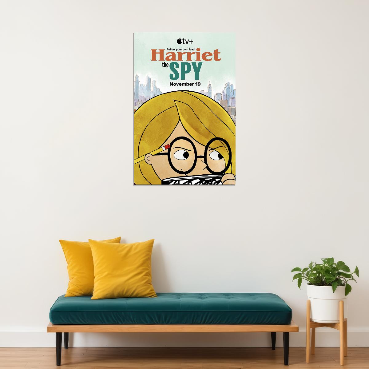 Harriet The Spy Movie Animation Action Poster Wall Art Print Home Wall Decor - xonomax