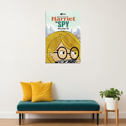Harriet The Spy Movie Animation Action Poster Wall Art Print Home Wall Decor - xonomax