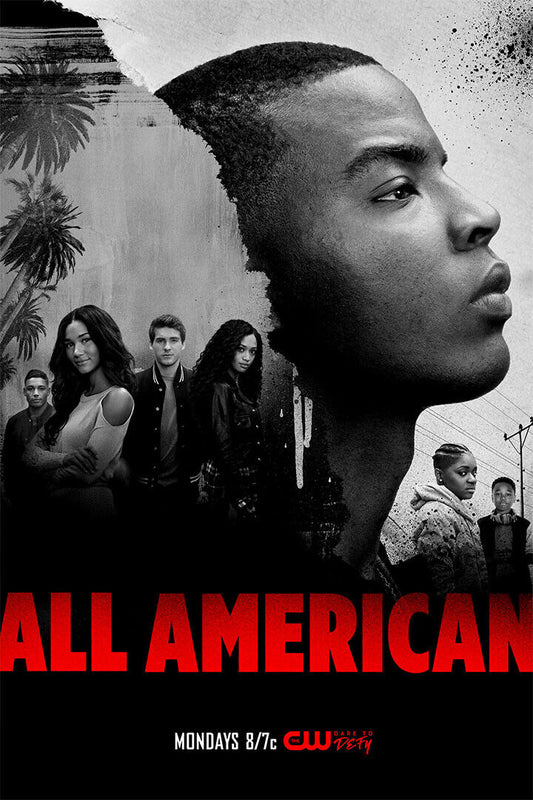 All American Movie Sport Action Adventure Drama Poster Wall Art Print Home Wall Decor - xonomax