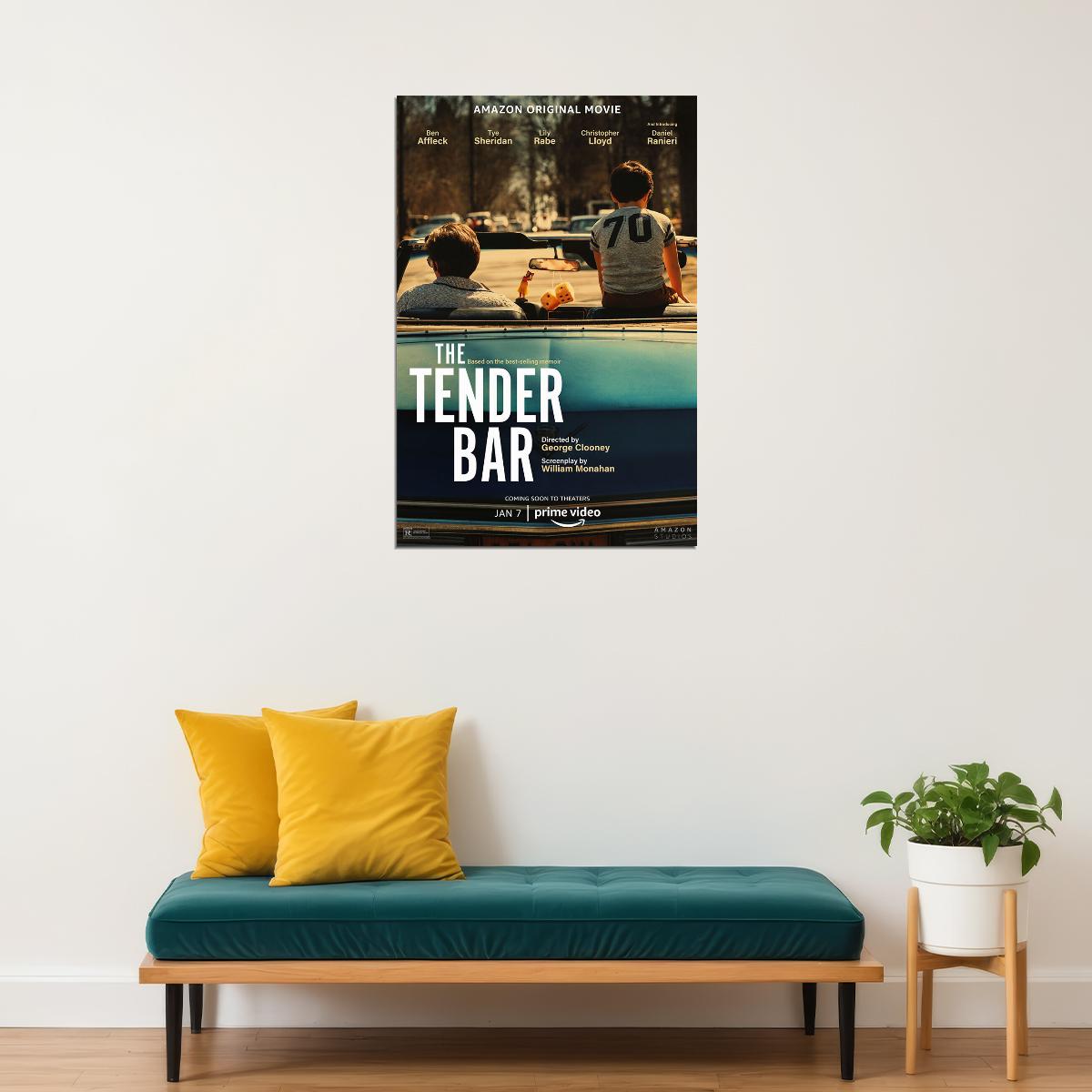 The Tender Bar Movie Drama Longing Poster Wall Art Print Home Wall Decor - xonomax