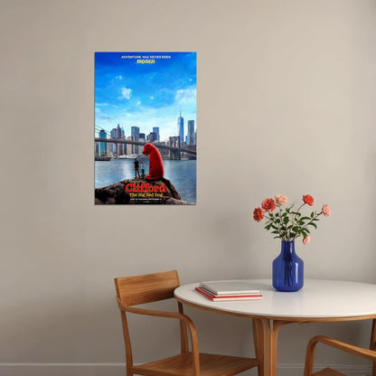 Clifford The Big Red Dog Movie Action Comedy Family Poster Wall Art Print Home Wall Decor - xonomax